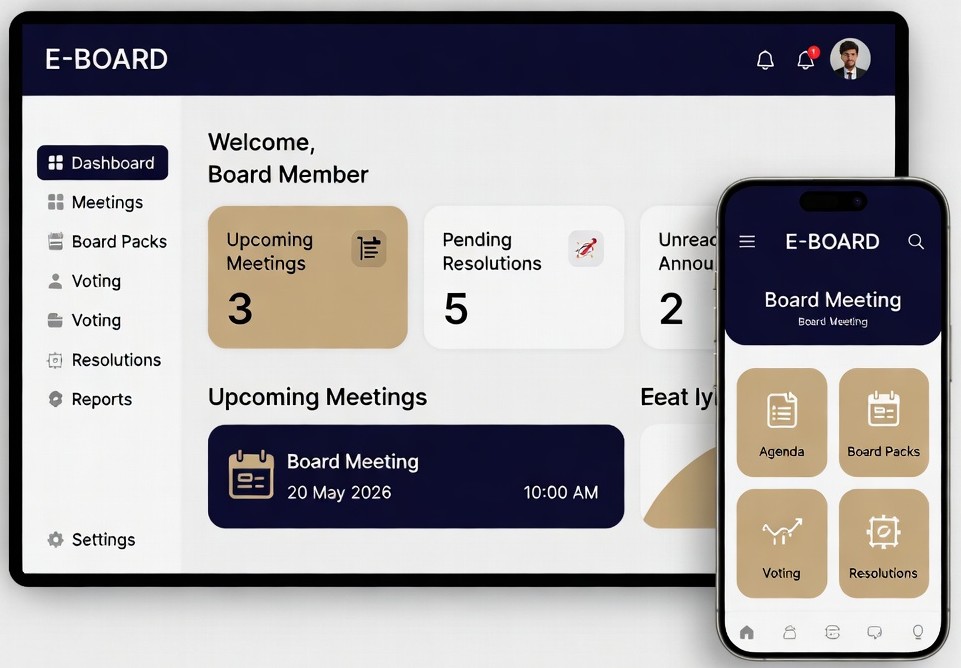 E-Board Dashboard